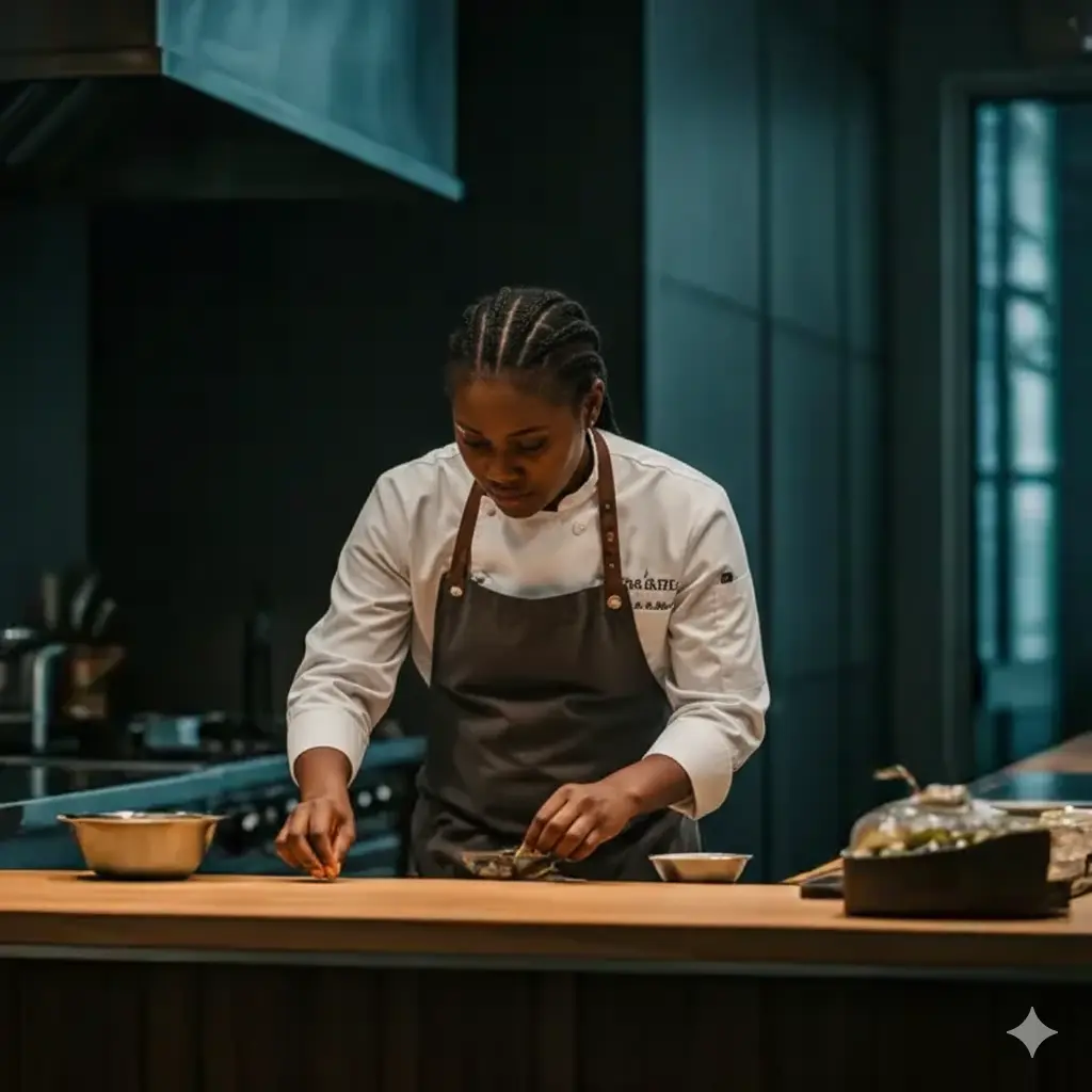 Restaurant kitchen